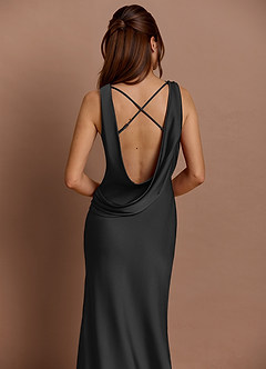 Maxi jurk Cheryl Zwart image6