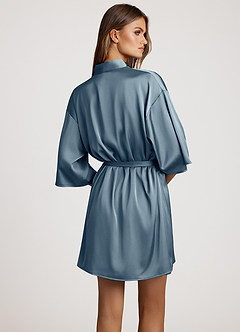 front 클래식 새틴 로브