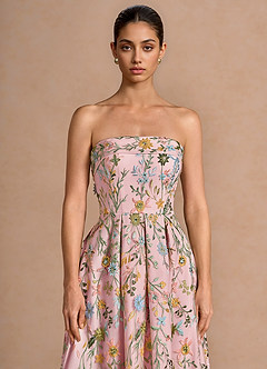 Robe Maxi Rose Bonbon Lelia image6