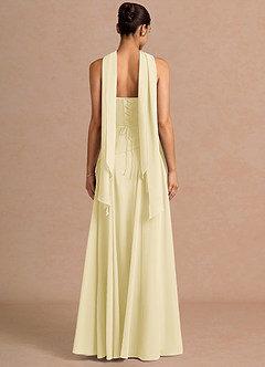 Vestido Amarillo Mantequilla Largo Gabriela image2