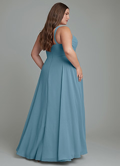 Azazie Shaude Bridesmaid Dresses Bermuda A-Line Pleated Chiffon Dress image7