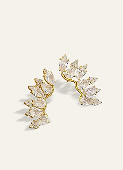 front Crystal Constellation Earrings