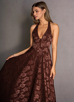 Isabeau 모카 코코 맥시 드레스 image4