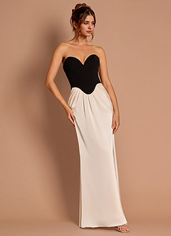 Cynthia Negro Vestido largo image4