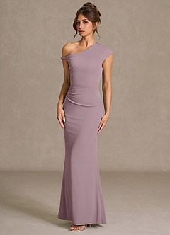 Heliora Pastel Violet Maxi Dress image4