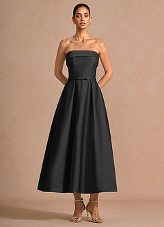 Rhoswen Black Maxi Dress image2