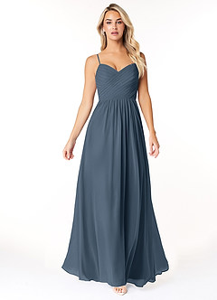 Azazie Lisbon Final Sale Neptune A-Line Sweetheart Neckline Chiffon Dress image5