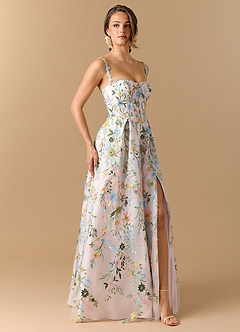 Skyler Blush Pink Multi Maxi Dress image4