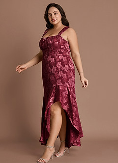 Saskia Wine Maxi Dress image10