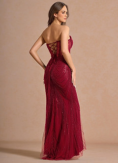 Acacia Wine Maxi Dress image5