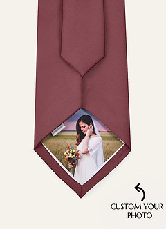 front Custom Photo Tie Personalized Necktie