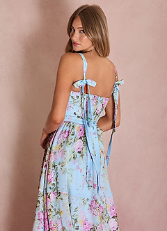 Midi jurk Lauren Bloemenmist image2