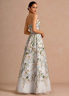 Abito Lungo Bianca Evangeline image2