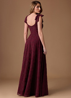 Julissa Dark Merlot Maxi Dress image2