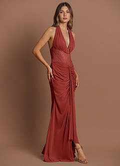 Henriette Terracotta Maxi Dress image6