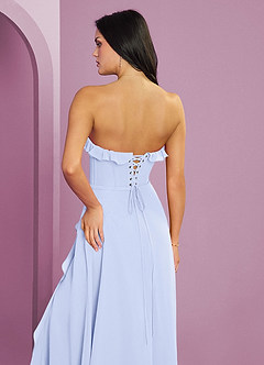 Barbie ♥ Azazie Bridesmaid Dresses Lavender A-Line Sweetheart Neckline Chiffon Dress image13