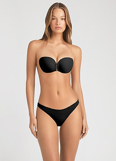 front Cubrepezones push-up con doble cierre frontal