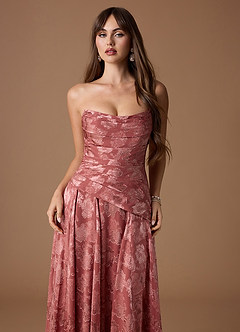 Gabriela 빈티지 로즈 맥시 드레스 image9