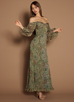Rina Sage Paisley Maxi Dress image5