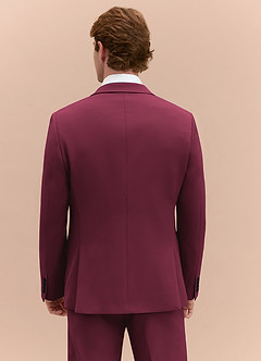 front James Bourgondië 3-delig pak