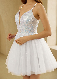 Glissea Blanco Mini vestido image4