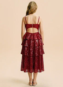 front Azazie Celine Junior Formal Dress