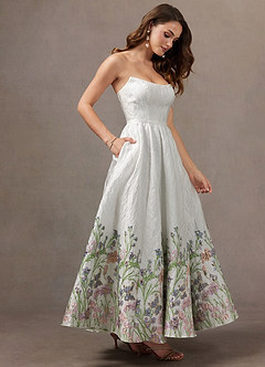 Nikol Ivory Wildflower Maxi Dress image2