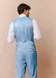 front James Azul Cielo Traje de 3 piezas