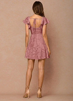 Anna Light Pink Mini Dress image2
