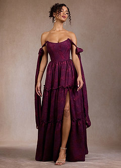 Vilma Plum Orchid Maxi Dress image5