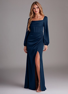 Aurelia Navy Maxi Dress image3