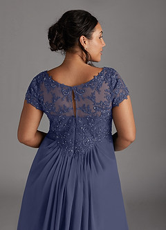 Azazie Jetta Mother of the Bride Dresses Stormy A-Line Sequins Chiffon Dress image9