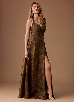 Robe Longue Mocha Paisley Carrie image6