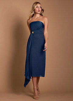 Midi jurk Natalie Marine image6