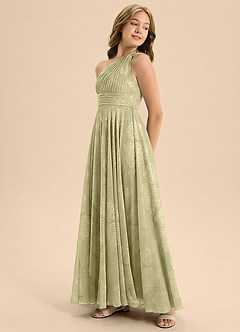 front Azazie Charlize Junior Formal Dress