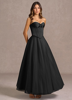 Vestido Negro Largo Quivira image4