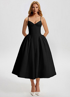 L'Amour Black Maxi Dress image4