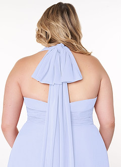 Azazie Fifi Abiti da Damigella Abito Convertibile A-Line in Chiffon Senza Cinturino Lavanda image14