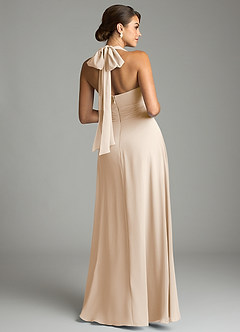 Azazie Tamira Suknie dla druhen Linia A Pofałdowany Szyfon Do ziemi Sukienka image8