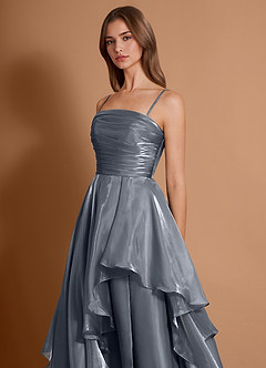 Abito Lungo Azzurro Polvere Celindra image6