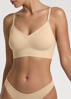 front Jelly Cup bh med lav ryg