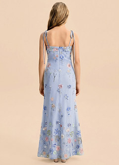 front Azazie Lia Junior Formal Dress