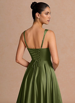 Azaria Olive Maxi Dress image6