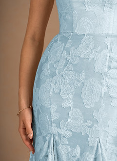 Robe Longue Hellblau Avina image7