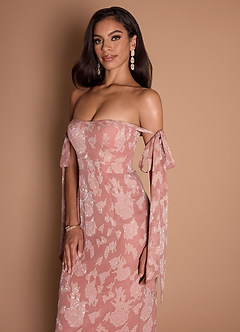 Hanna Peach Blush Maxi Dress image9