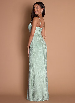 Maxi jurk Sabina Soft Green image7