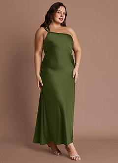 Monroe Olive Green Maxi Dress image10
