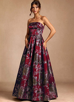 Xamira Merlot Maxi Dress image3