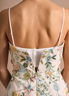 Nessa Pirosas Rózsaszín Multi Maxi ruha image7