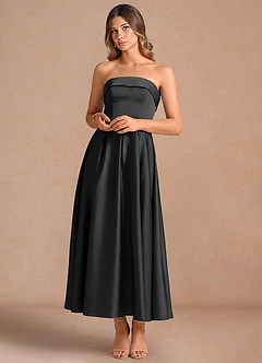 Iseabail Black Maxi Dress image4